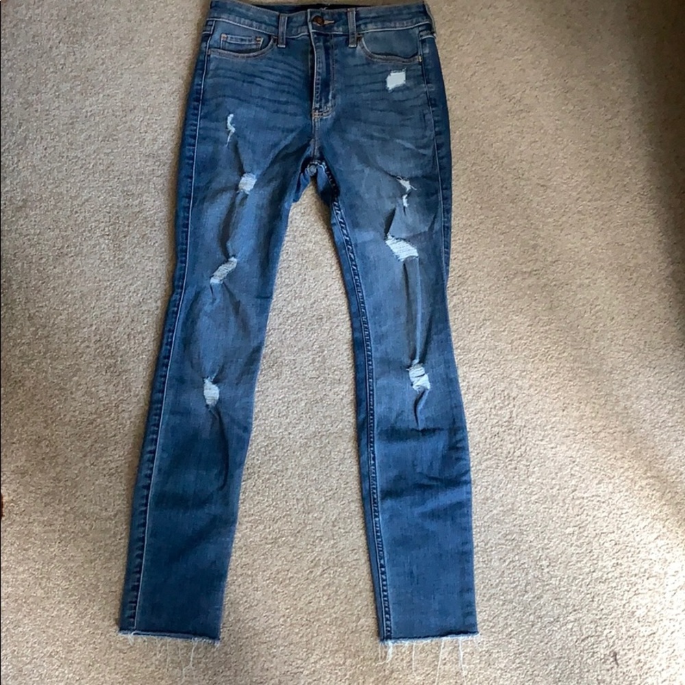 Hollister high-rise super skinny jeans